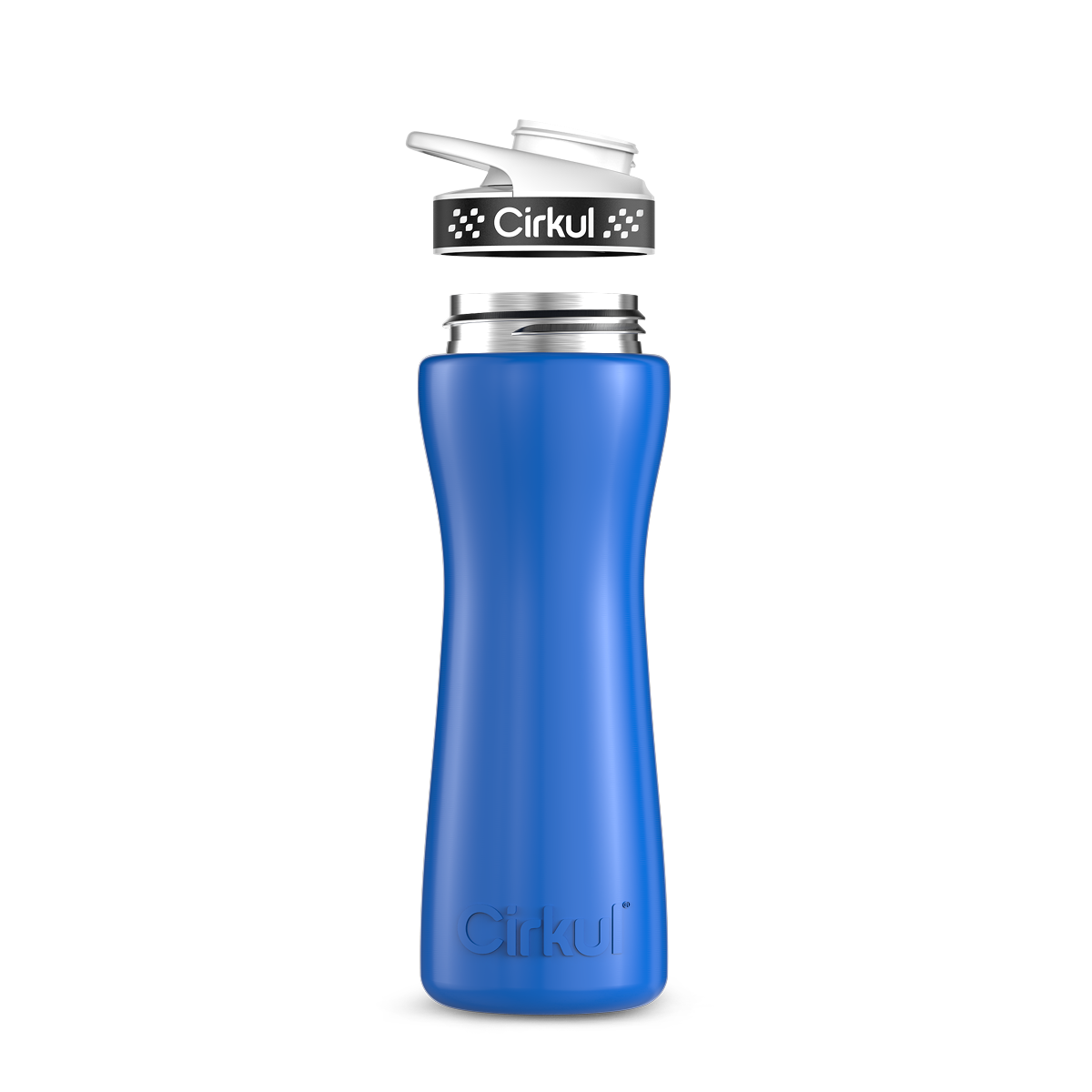 22oz. Stainless Steel Bottle & Comfort Grip Lid