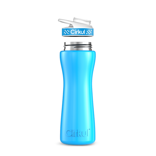 22oz. Stainless Steel Bottle & Comfort Grip Lid