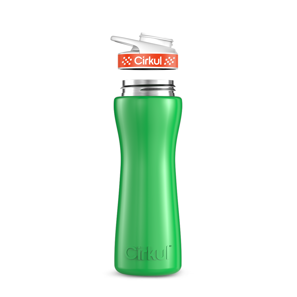 22oz. Stainless Steel Bottle & Comfort Grip Lid