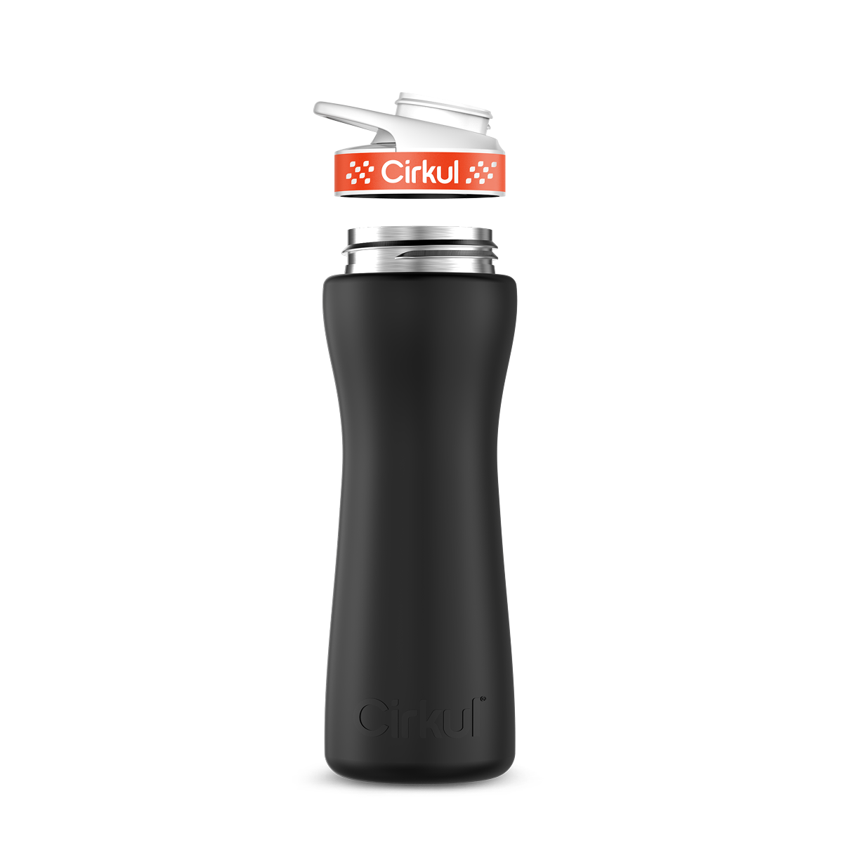 22oz. Stainless Steel Bottle & Comfort Grip Lid
