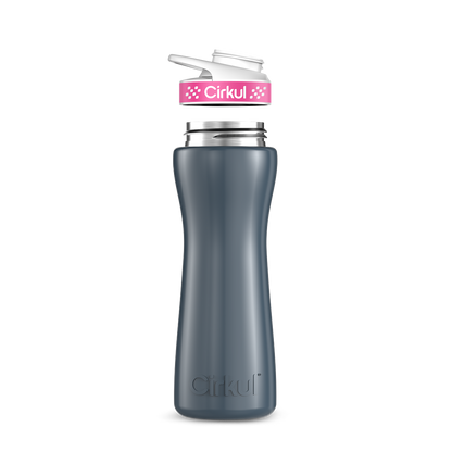 22oz. Stainless Steel Bottle & Comfort Grip Lid