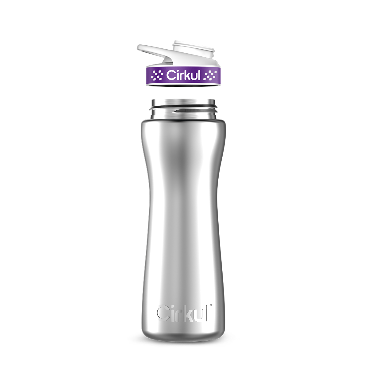 22oz. Stainless Steel Bottle & Comfort Grip Lid