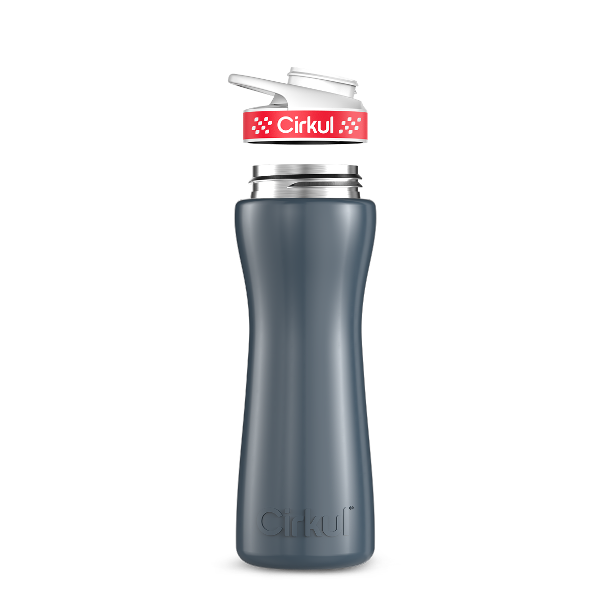22oz. Stainless Steel Bottle & Comfort Grip Lid