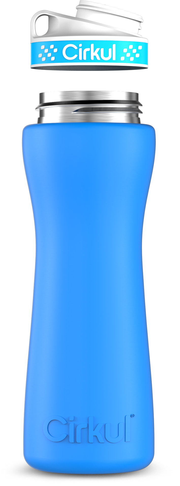 Custom 22oz. Stainless Steel Bottle & Comfort Grip Lid